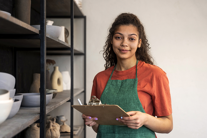 front-view-woman-wearing-apron