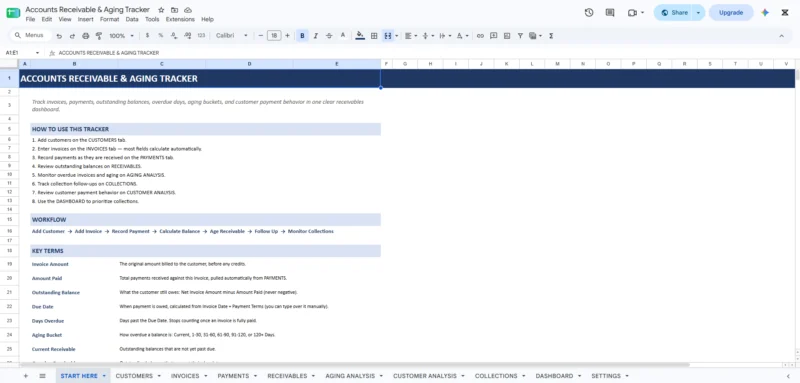 accounts receivable aging tracker 1
