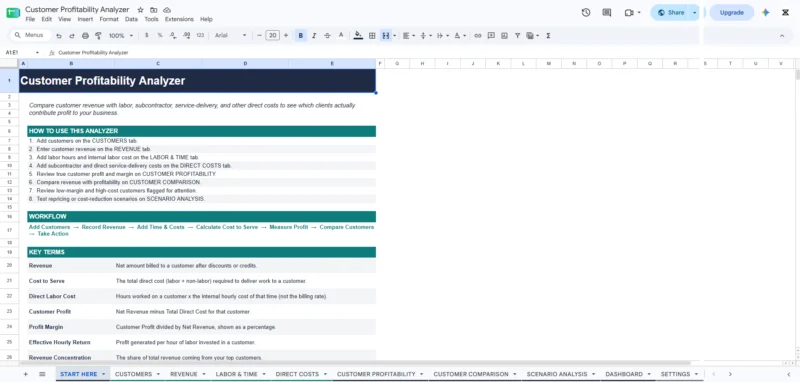 customer profitability analyzer 1