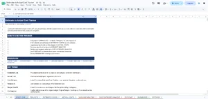 Estimate vs Actual Cost Tracker