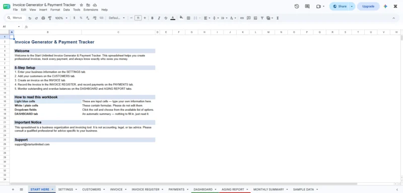 invoice generator payment tracker 1