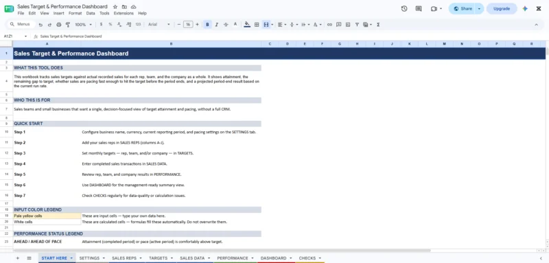 sales target performance dashboard 1
