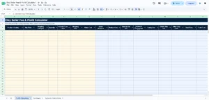 Etsy Seller Fee & Profit Calculator