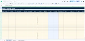 Quote & Estimate Tracker